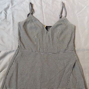 Gingham Romper